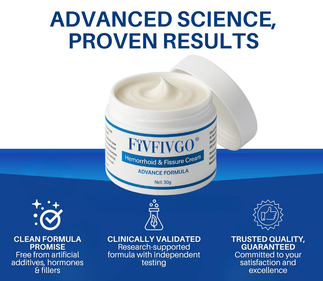 Fivfivgo® Hemorrhoid & Fissure Cream