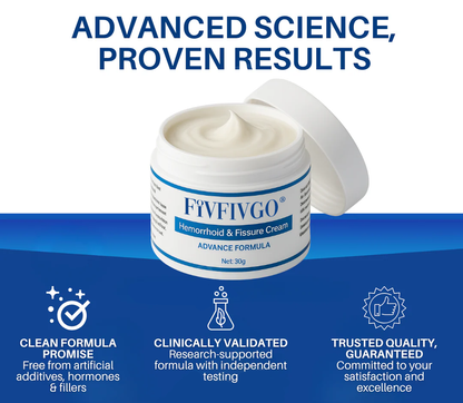 Fivfivgo® Hemorrhoid & Fissure Cream