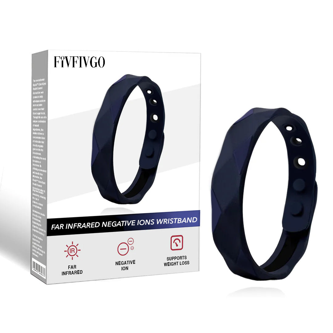 Fivfivgo™ Far Infrared Negative Ions Wristband