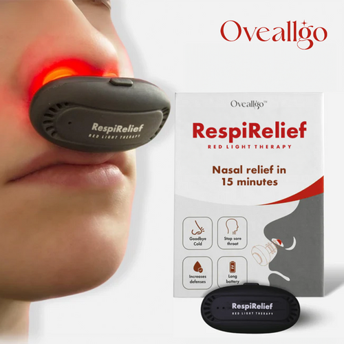 Fivfivgo™ RespiRelief Red Light Nasal Therapy Instrument