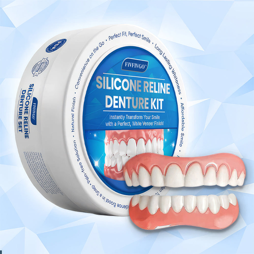 Fivfivgo™ Smart Fit Silicone Reline Denture Set