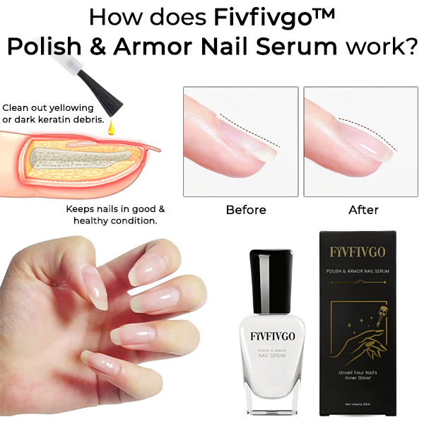 Fivfivgo™ Polish & Armor Nail Serum