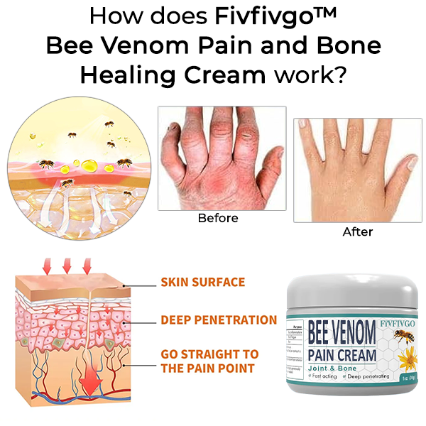 Fivfivgo™ Bee Venom Pain and Bone Healing Cream