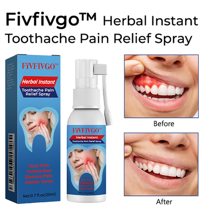 Fivfivgo™ Herbal Instant Toothache Pain Relief Spray