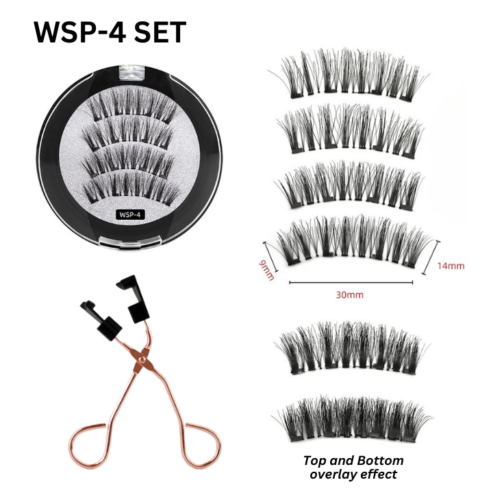 Fivfivgo™ 3D Magnetic Eyelash Set