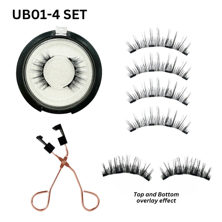 Fivfivgo™ 3D Magnetic Eyelash Set