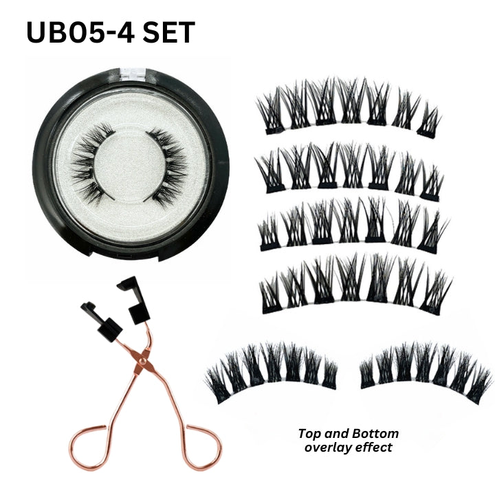 Fivfivgo™ 3D Magnetic Eyelash Set