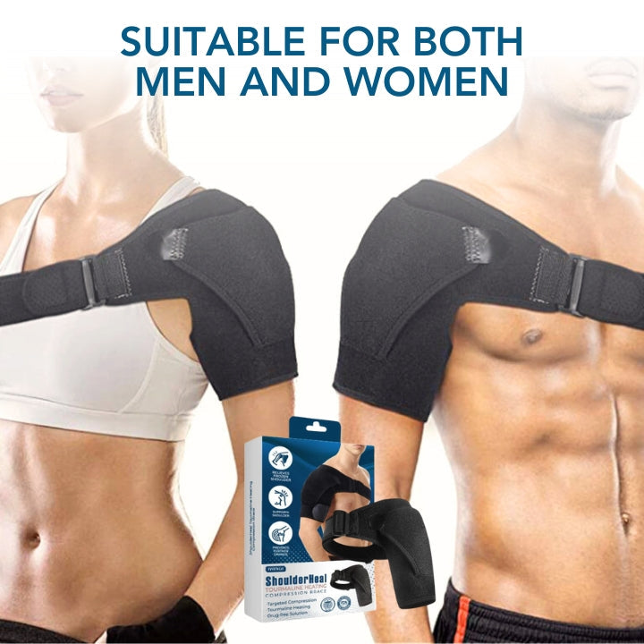 Fivfivgo™ ShoulderHeal Tourmaline Heating Compression Brace