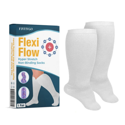 Fivfivgo™ FlexiFlow Hyper Stretch Non Binding Socks