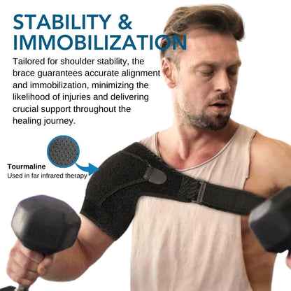 Fivfivgo™ ShoulderHeal Tourmaline Heating Compression Brace