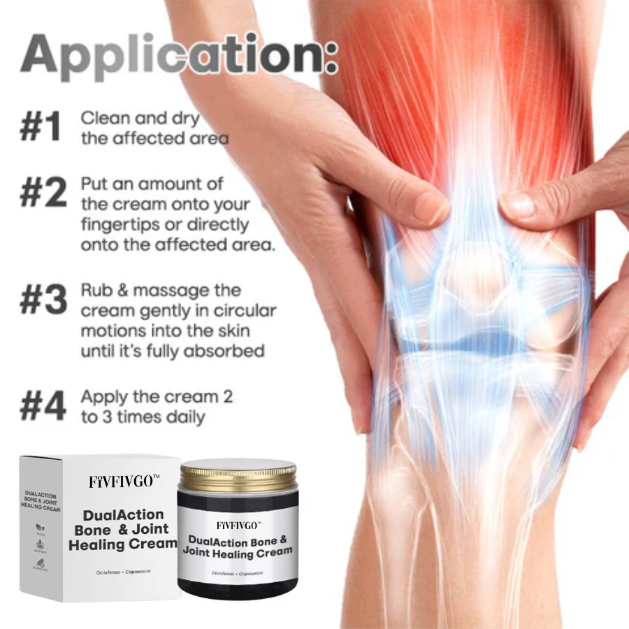 Fivfivgo™ DualAction Bone & Joint Healing Cream