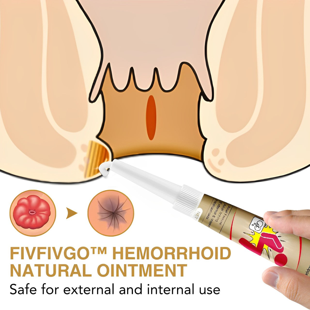 Fivfivgo™ Hemorrhoid Natural Ointment