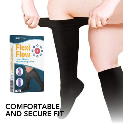 Fivfivgo™ FlexiFlow Hyper Stretch Non Binding Socks