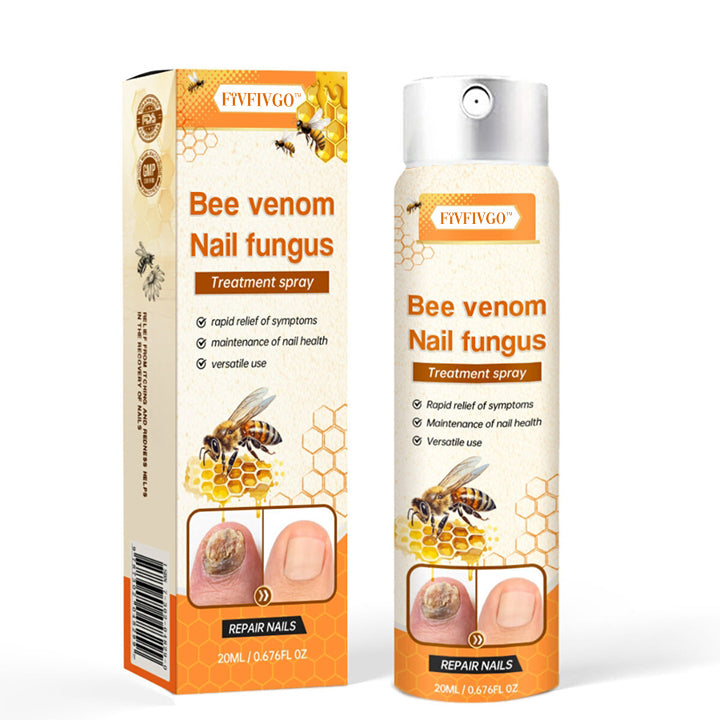 Fivfivgo™ Bee Venom Nail Fungus Spray: Treats various nail problems within 2-4 weeks