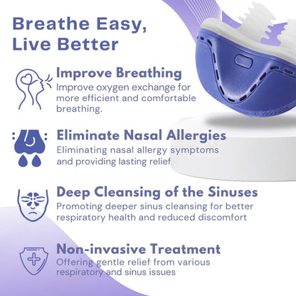 Fivfivgo™ RespiEase Nasal Light Therapy Device