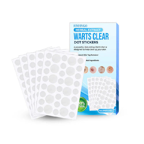 Fivfivgo™ Herbal Extract Clear Dot Stickers