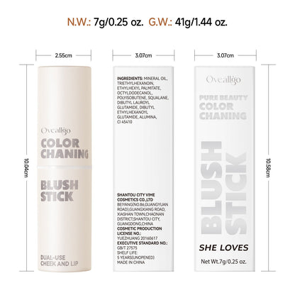 Fivfivgo™ PH Value Color Changing Blush Stick