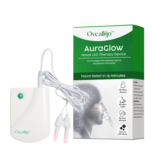 Fivfivgo™ AuraGlow Nasal LED Therapy Device