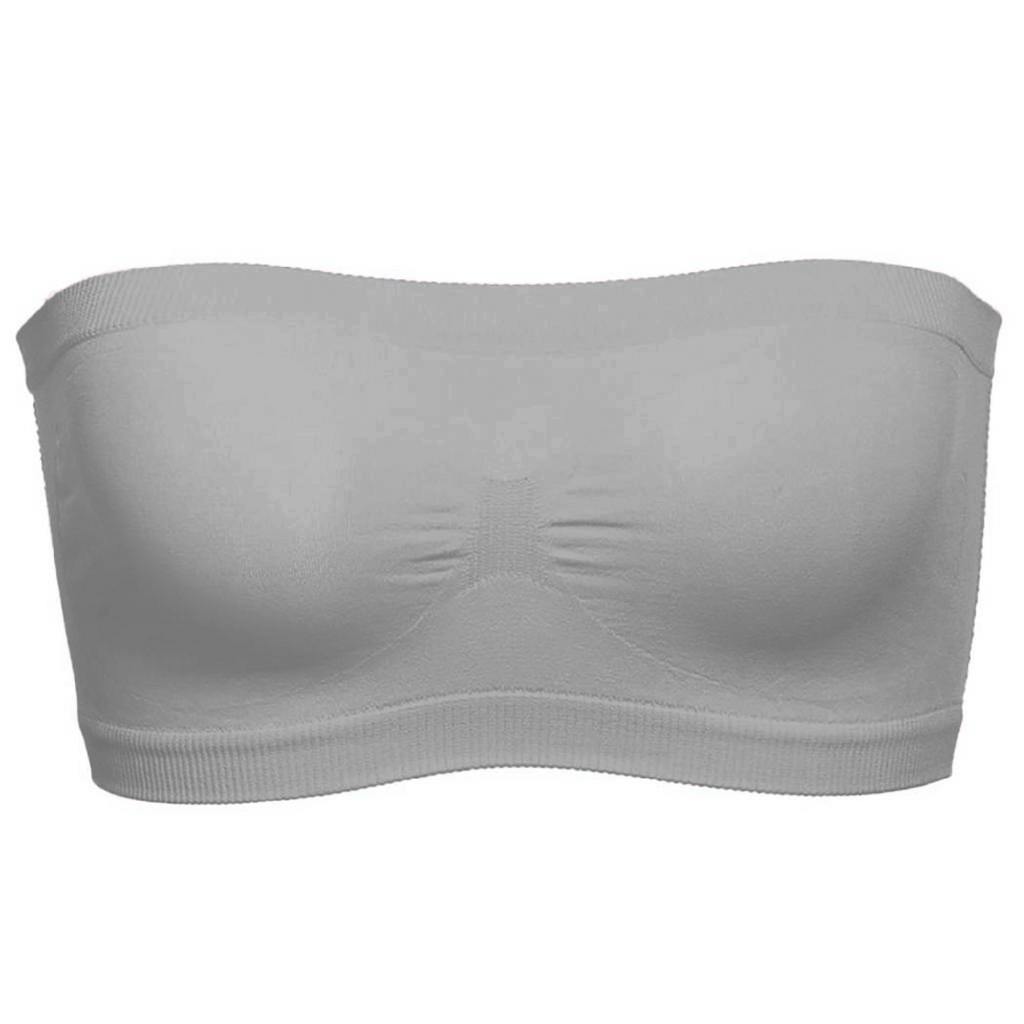 Fivfivgo™ Seamfree Full Supportive Rib Bandeau Strapless Bra