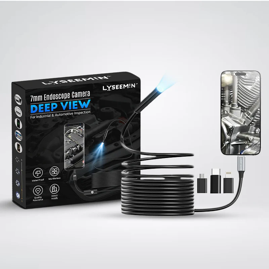 Lyseemin™ Deep View Mini Endoscope Camera for Industrial & Automotive Inspection