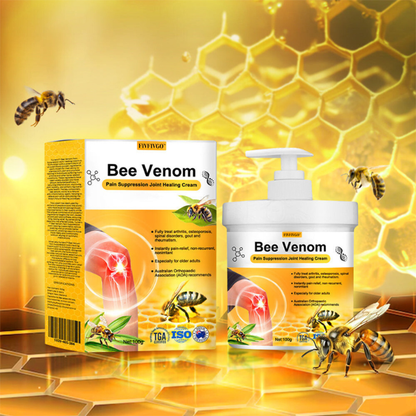 Fivfivgo™ Bee Venom Pain Suppression Joint Healing Cream (👩🏼‍⚕️AAOS Recommended)