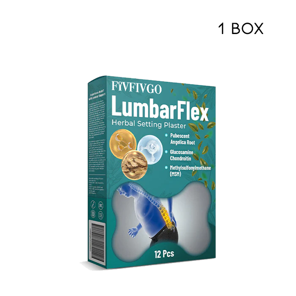 Fivfivgo™ LumbarFlex Herbal Setting Plaster